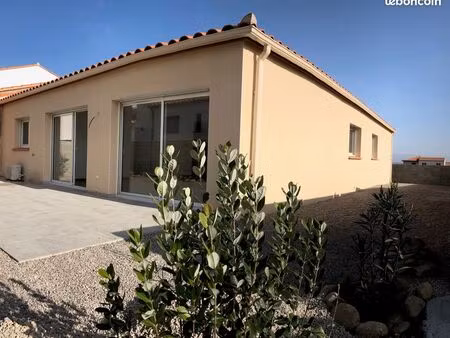 villa récente à louer à l’année