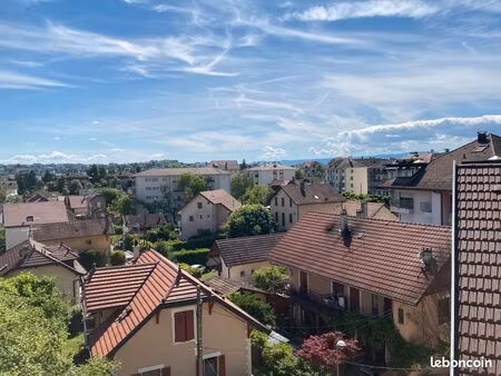 à vendre t1 bis annecy 5 eme vue dégagée expo sud place des romains galbert