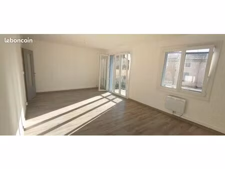 appartement 4 pièces (2 chambres) 70m2■avec balcon et cave