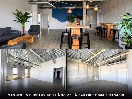 location de bureaux professionnels - vannes