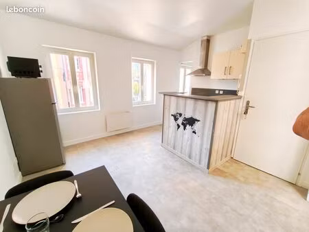 appartement t3 meublé refait à neuf de 45 m² – centre-ville de dieppe