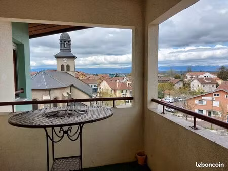t1 meublé avec balcon sur ville la grand  emplacement privilégié aux portes de la suisse