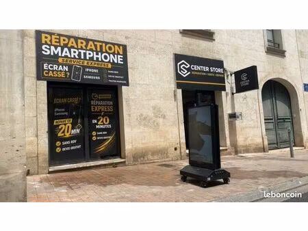 fond de commerce reparation smartphone