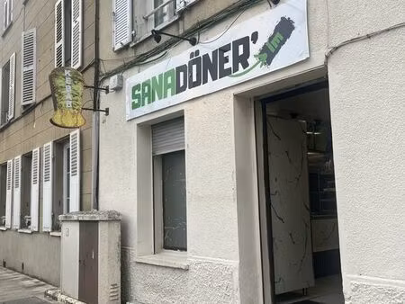 restaurant fast food fond de commerce