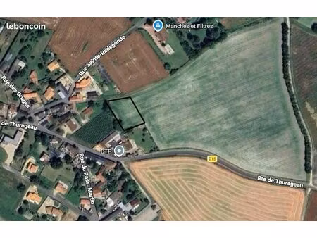 terrain constructible mirebeau
