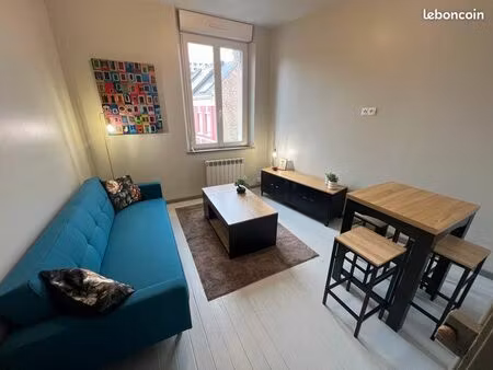 duplex t2 neuf meuble proche gare et centre ville