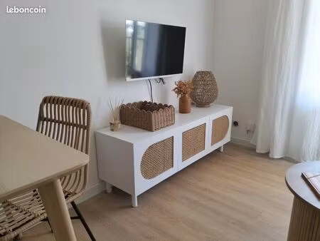 appartement 25m² ultra-cosy à deux pas de la grande plage