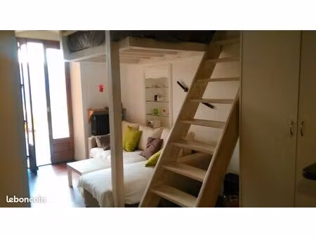 location meublée 30 m² + véranda 9 m²