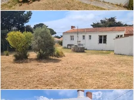 maison typique de l'île-d'yeu à rénover■3 chambres · 82 m² · cuisine 9 m² · terrain 940 m²
