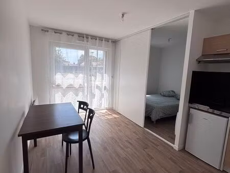 appartement t1 bis 26 m2 meublé lumineux– idéal étudiant – résidence récente et sécurisée