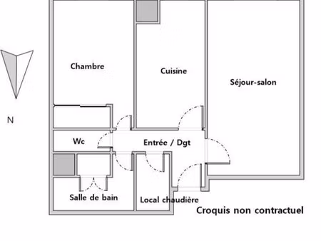 appartement t2 centre ville