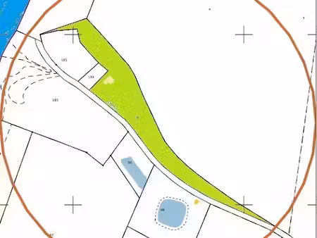 vente terrain 4003 m² à octeville-sur-mer (76930)  50 000 €
