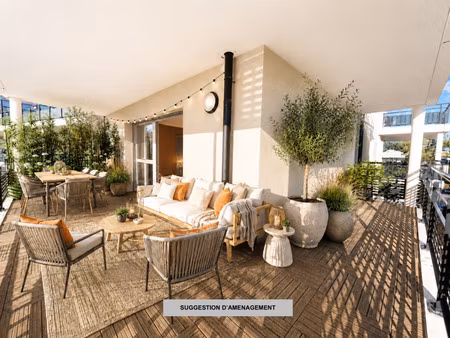 appartement 3 chambres - grande terrasse et centre