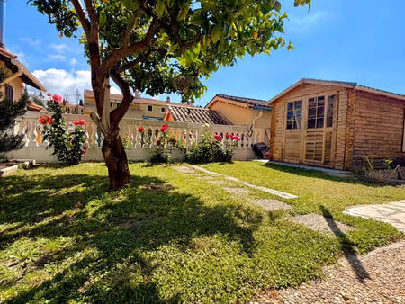 rare a menton - maison independante 4p avec jardin -