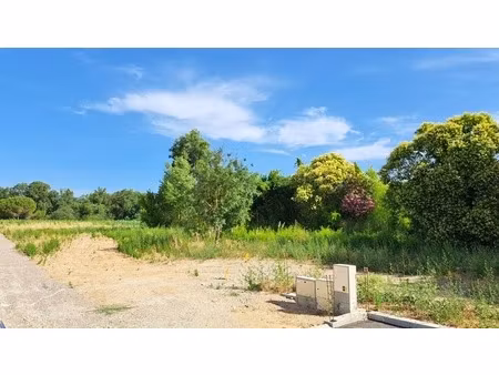 terrain à bâtir-gignac-environnement privilégié limite de plu