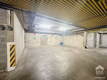 etterbeek - emplacements moto souterrain