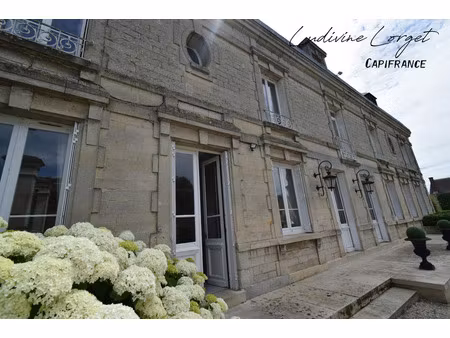 maison de maître en pierre de taille proche soissons – 421m2habitables -vivable de plain-p