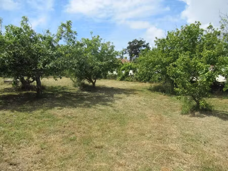 vente terrain 436 m² à barbâtre (85630)  128 000 €