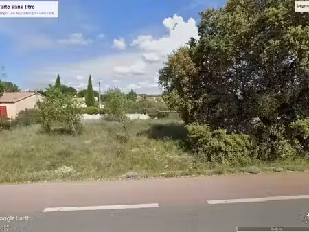 vente terrain 720 m² à rochefort-du-gard (30650)  155 000 €