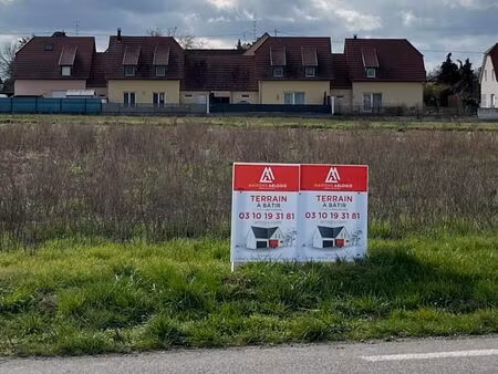 terrain 450 m² wickerschwihr