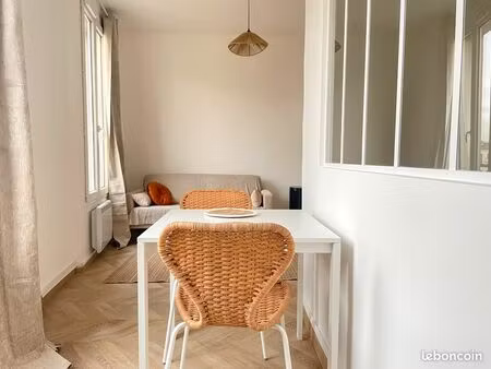 charmant t2 meublé de 29 m² – charenton-le-pont
