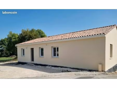 maison neuve à louer nercillac 140 m2
