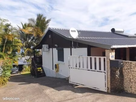 maison individuelle f4 de 80m2  jardin arboré  abri voiture
