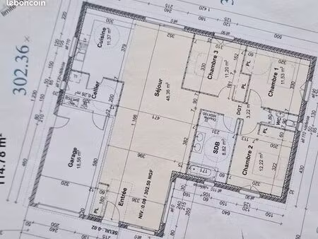 maison neuve 3 chambres
