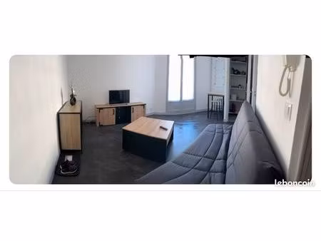 location studio meublé chauffage inclus