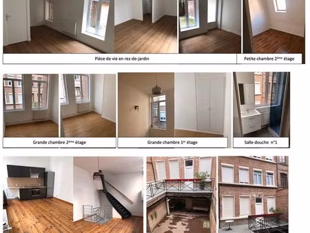 appartement t5 110m2 lille grand palais avec grande terrasse