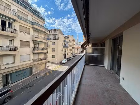 appartement à vendre 3p terrasse garage nice libération