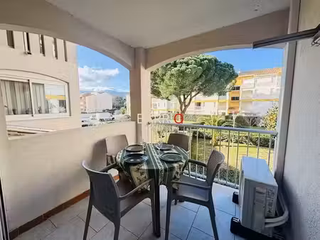 location meublée appartement 2 pièces 24 m² à argeles-sur-mer (66700)  600 €