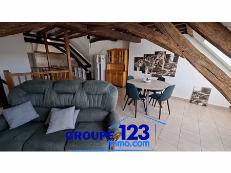 location meublée appartement 3 pièces 50.3 m² à aillant-sur-tholon (89110)  520 €