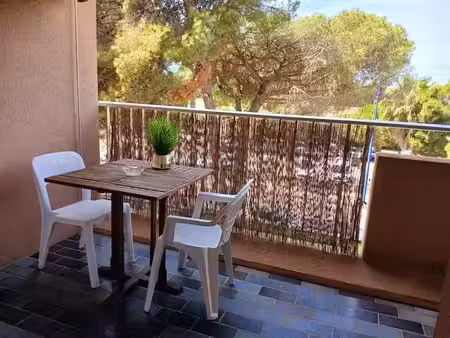 location meublée appartement 1 pièce 24 m² à hyeres (83400)  580 €