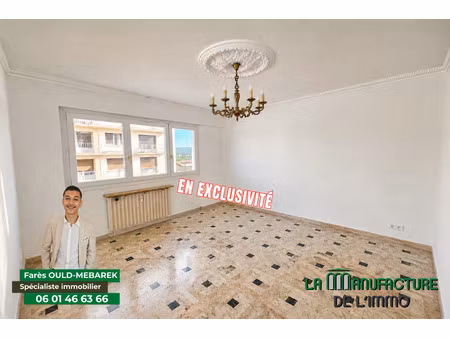 appartement de caractere type f3 de 65 91 m2 carrez avec bal