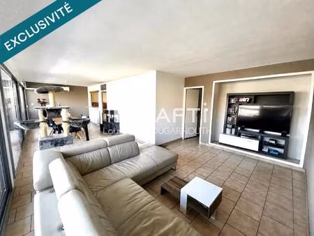 appartement 4 pièces 103m² avec balcon et garage