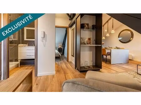 rare -appartement d'exception au dernier étage avec terrasse privative