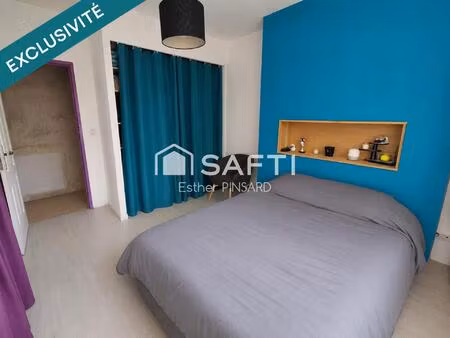 maison de caractère à finir de rénover sur 1900 m² de terrain arboré – fort potentiel