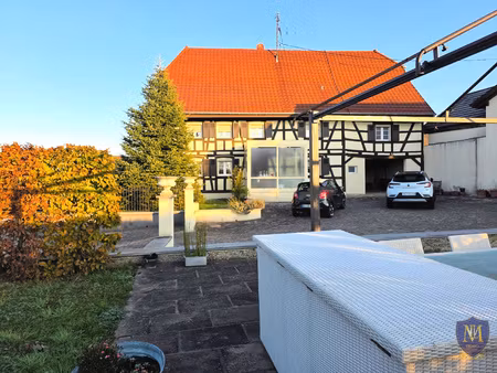 bettendorf centre village maison alsacienne rénovée de 231 m