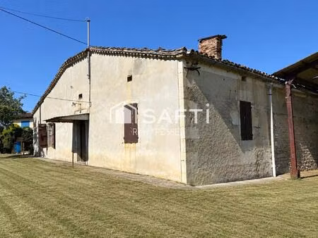 a vendre maison 4 pièces avec 2 hangars et une ancienne étable