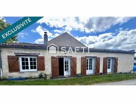 maison en pierre 70 m2 - 2 chambres + 1 garage