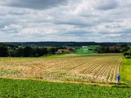 superbe grand terrain au cœur de braine-le-château