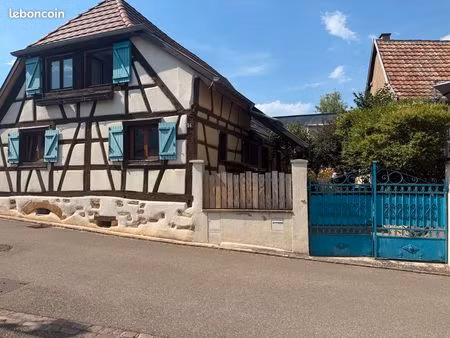 belle maison alsacienne rénovée avec goût...