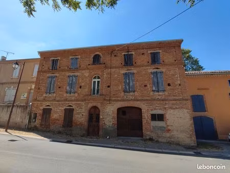 maison façade toulousaine - cadalen