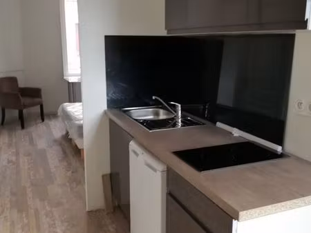 appartement f2 avec jardinet à louer