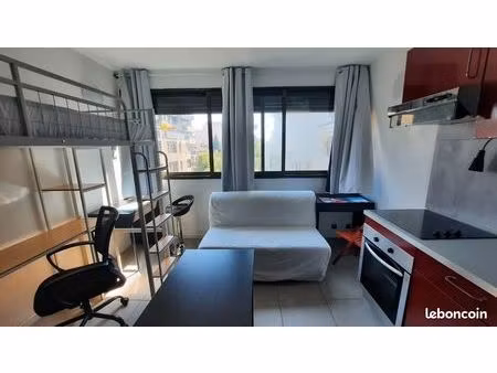 visiter et louer sam.27 juin- vend.3 et 4 juillet studio moderne équipé dans résidence etu