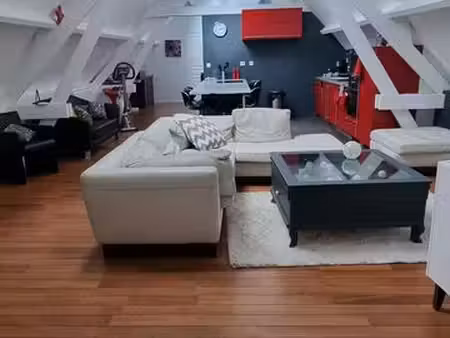 loue magnifique appartement loft meublé 140m2 dans cadre verdoyant et animalier