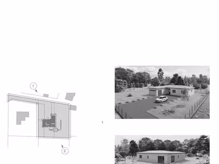 maison neuve t4 de 91 m² avec garage et terrain de 1 677 m² – neuvic