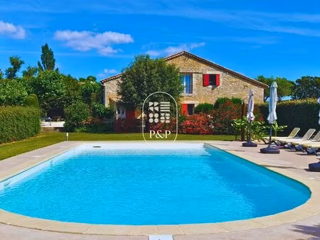 propriété xixe - 5 ch - piscine  garage et dépendances - 3 ch