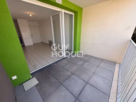 quartier gare  appartement f2 44 m2 avec terrasse et parking
